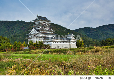 紅葉ー勝山城博物館・勝山大仏 紅葉ー勝山城博物館・勝山大仏 96261116