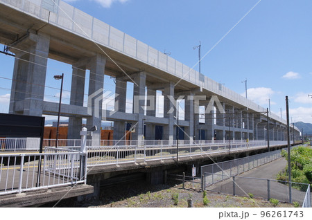 北陸新幹線 延伸工事 福井市越前花堂駅周辺 2022年6月 北陸新幹線 延伸工事 福井市越前花堂駅周辺 2022年6月 96261743