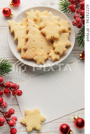 Tasty homemade Christmas cookies 96262229