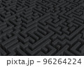 Abstract labyrinth background 96264224