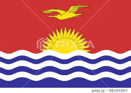 キリバス国旗 96264907