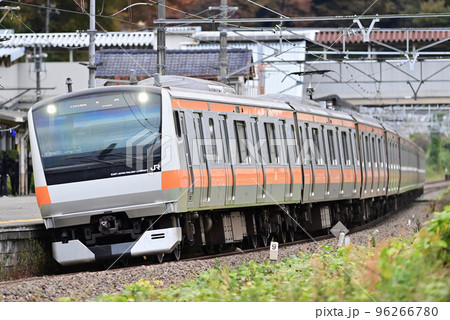 中央本線　上野原　JR東日本　E233系0番台　T5編成（豊田） 96266780
