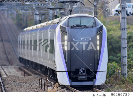 中央本線　四方津ー上野原　JR東日本　E353系　S106編成（松本）　あずさ　かいじ 96266789