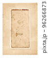 Old photo frame. Vintage paper. Retro card 96266873