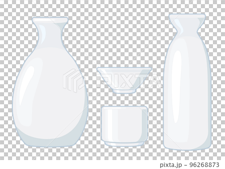 徳利とお猪口のセットイラスト 96268873