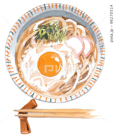 あたたまる月見うどん 96270514