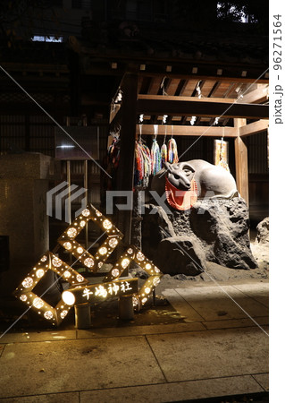 牛嶋神社のイルミネーションライトアップ2022 牛嶋神社のイルミネーションライトアップ2022 96271564