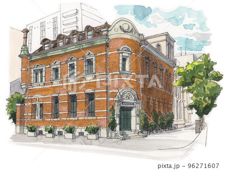 赤煉瓦の風格、大阪レトロ建築 赤煉瓦の風格、大阪レトロ建築 96271607