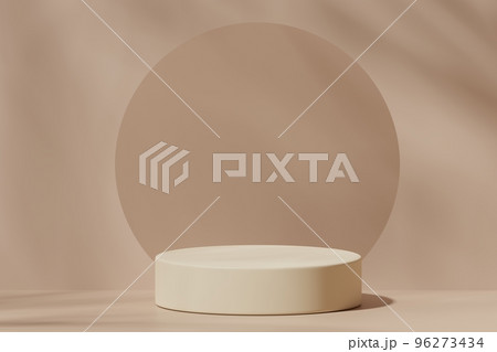 Scene with a podium for product presentation, 3d rendering Scene with a podium for product presentation, 3d rendering 96273434