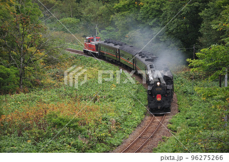 函館本線 ニセコ-昆布 JR北海道 C11-171+14系+スハシ44+DE15-1520 ニセコ 函館本線 ニセコ-昆布 JR北海道 C11-171+14系+スハシ44+DE15-1520 ニセコ 96275266