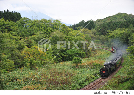 函館本線 ニセコ-昆布 JR北海道 C11-171+14系+スハシ44+DE15-1520 ニセコ 函館本線 ニセコ-昆布 JR北海道 C11-171+14系+スハシ44+DE15-1520 ニセコ 96275267