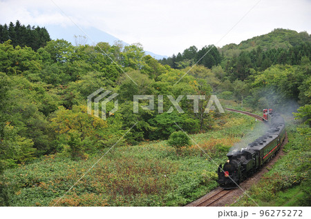 函館本線　ニセコ－昆布　JR北海道　C11-171＋14系＋スハシ44＋DE15-1520　ニセコ 96275272