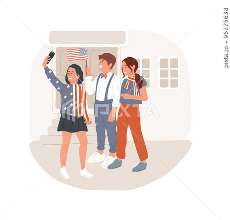 Patriot Day isolated cartoon vector... - Stock Illustration [96275638] -  PIXTA