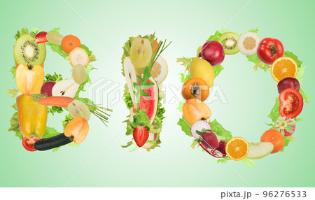 Healthy Bio food for wellness 96276533