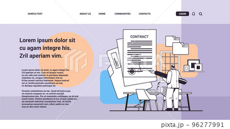 businessman working with paper documents business man sign up contract signature agreement concept businessman working with paper documents business man sign up contract signature agreement concept 96277991