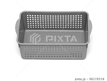 plastic baskets isolated 96278558