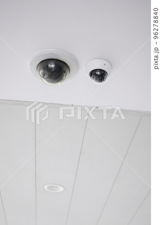 CCTV security camera operating outdoor CCTV security camera operating outdoor 96278840