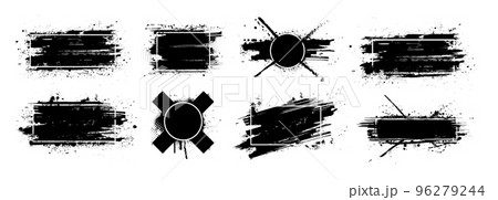 Dirty artistic grunge texture with frame isolated on white background Dirty artistic grunge texture with frame isolated on white background 96279244