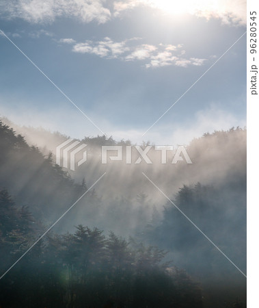 福島県矢祭町　矢祭山公園の紅葉 96280545