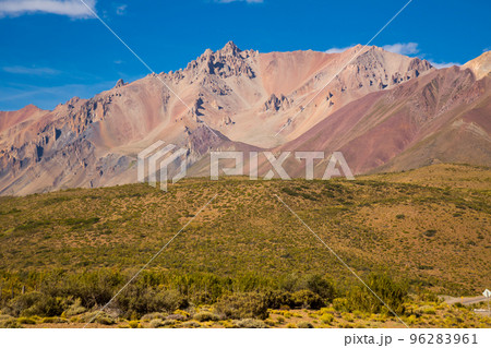 View of Andes mountains, Valle Hermoso 96283961