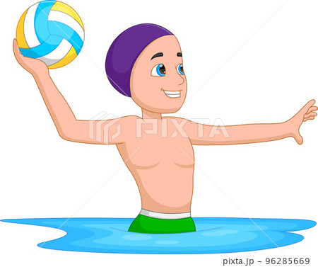 water polo goalie clipart people