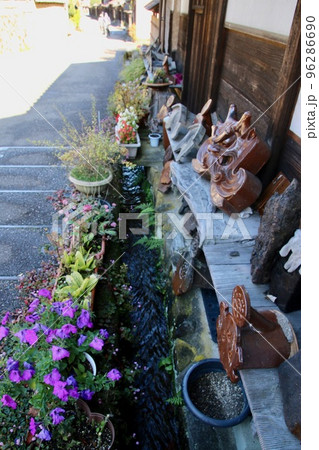 レトロな町並み・石見銀山（島根県・太田市） 96286690