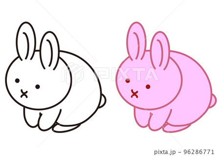 兎 アイコンイラストセット 兎 アイコンイラストセット 96286771