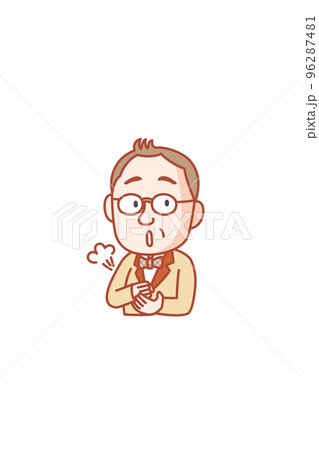 解説のポイントに気づいた50代くらいの男性 解説のポイントに気づいた50代くらいの男性 96287481