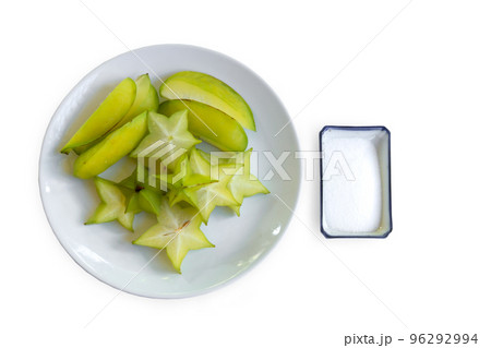Starfruit, Cut Out, Food, Organic, Whole 96292994