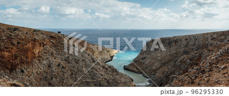 Seitan Limania Agiou Stefanou, beach on Crete, Greece 96295330