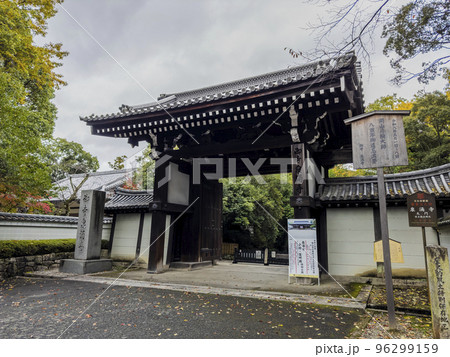 秋の泉涌寺　大門　京都府京都市 96299159