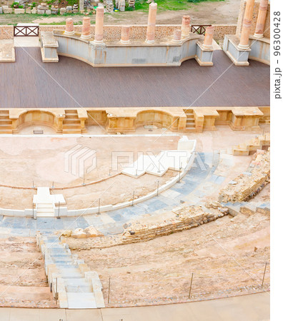 Archeology coliseum amphitheatre Cartagena Spain Archeology coliseum amphitheatre Cartagena Spain 96300428