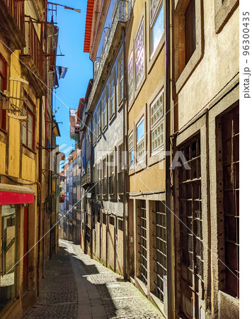 Porto old town street Portugal 96300435