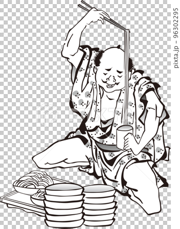 浮世繪男人吃第 5 部分 96302295