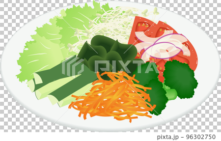 盤子裡的蔬菜 盤子裡的蔬菜 96302750