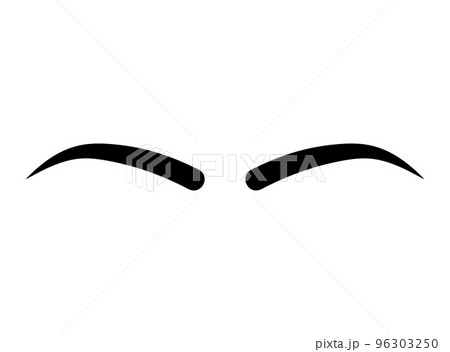 Vector flat eye brows Vector flat eye brows 96303250