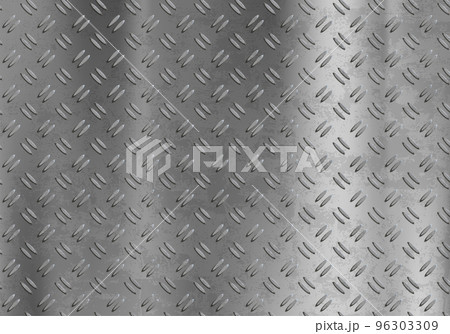 Metal plate with anti slip pattern 96303309