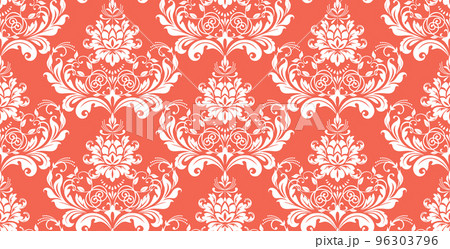 Floral pattern. Vintage wallpaper in the Baroque style. Floral pattern. Vintage wallpaper in the Baroque style. 96303796