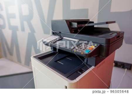Multifunction printer equipment for scanning and copy paper in office 96305648