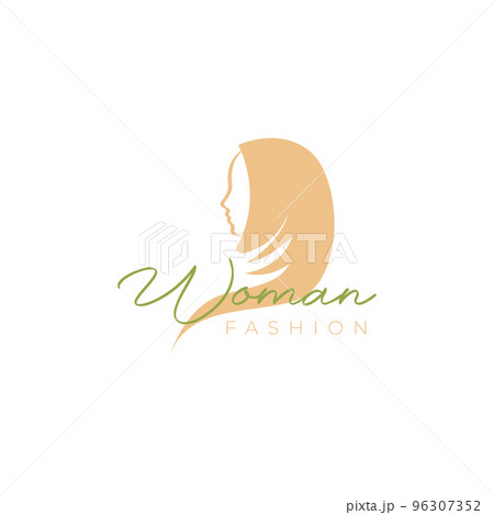 beauty women hijab muslim feminine logo design vector beauty women hijab muslim feminine logo design vector 96307352