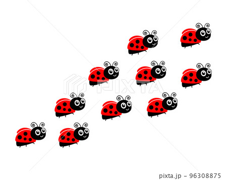 Ladybugs line group. 96308875