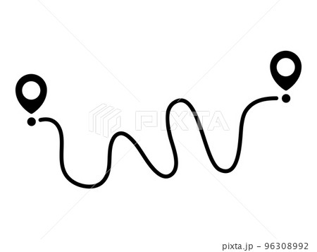 Pin map line. Navigation pointers. Pin map line. Navigation pointers. 96308992
