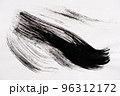 Abstract black white texture on white paper 96312172