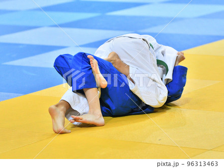 Fighter girls compete in Judo 96313463