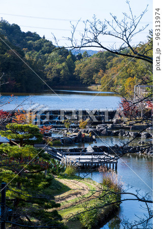 けいはんな記念公園 水景園の入り口から全体を見渡す けいはんな記念公園 水景園の入り口から全体を見渡す 96313974