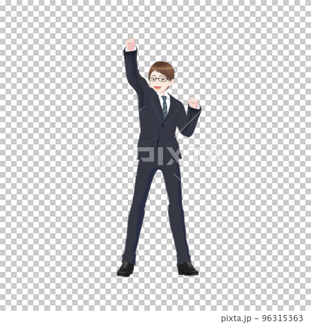 Businessman wearing a suit Businessman wearing a suit 96315363