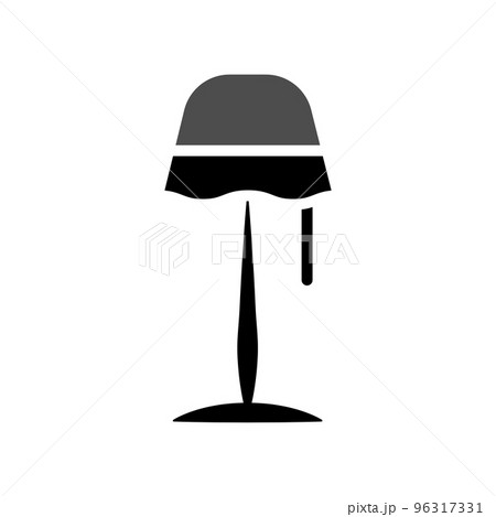 Illustration Vector Graphic of Stand Lamp Icon 96317331