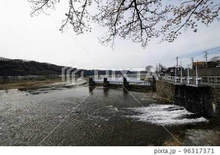 多摩川　羽村取水堰 96317371
