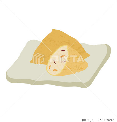 鳥取県の郷土料理いただきのイラスト 96319697