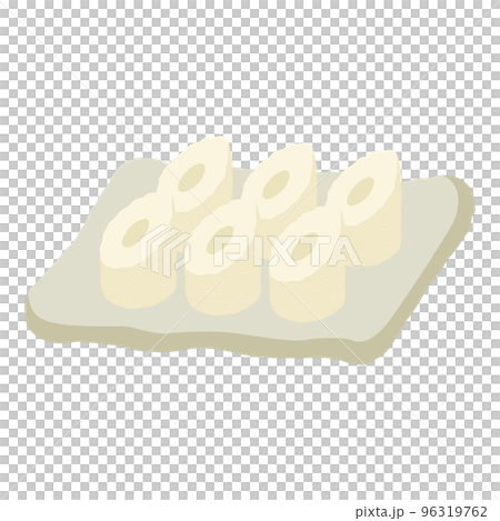 とうふちくわのイラスト とうふちくわのイラスト 96319762